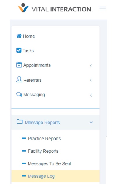 Using Message Logs to View Message Status