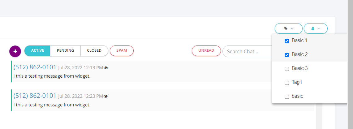 Patient Chat: Location Switcher